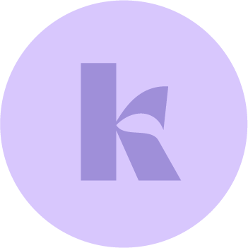 Krizya Marchionne - Logo rotondo con iniziale K